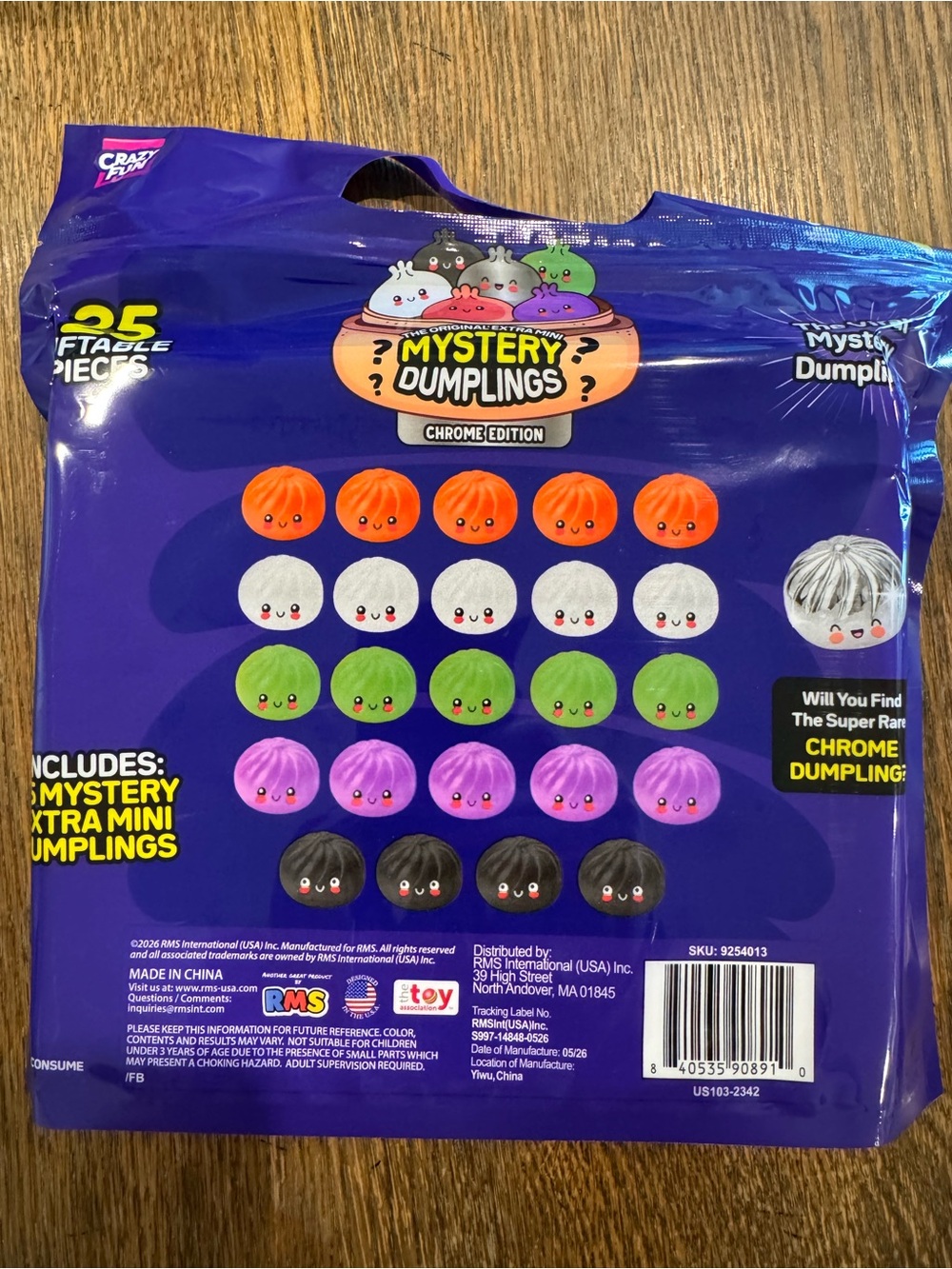 Authentic RMS Mystery Dumplings Chrome Edition extra mini - Picture 2 of 4